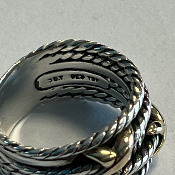 David Yurman Jewelry David Yurman Double X Crossover Ring Poshmark